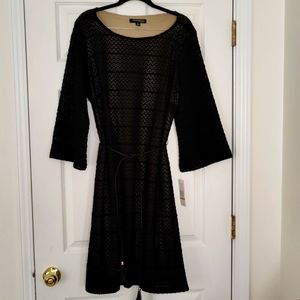 Sharagano Black Dress NWT